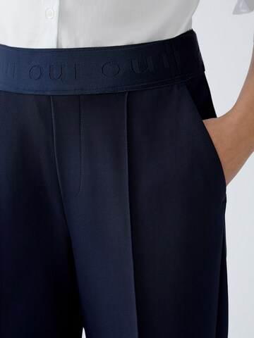 OUI Wide Leg Culotte 'Neya' in Blau