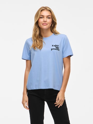 VILA Shirt 'VINORA' in Blauw: voorkant