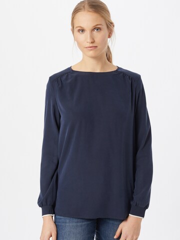 s.Oliver Blouse in Blauw: voorkant