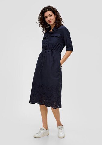 s.Oliver Shirt Dress in Blue