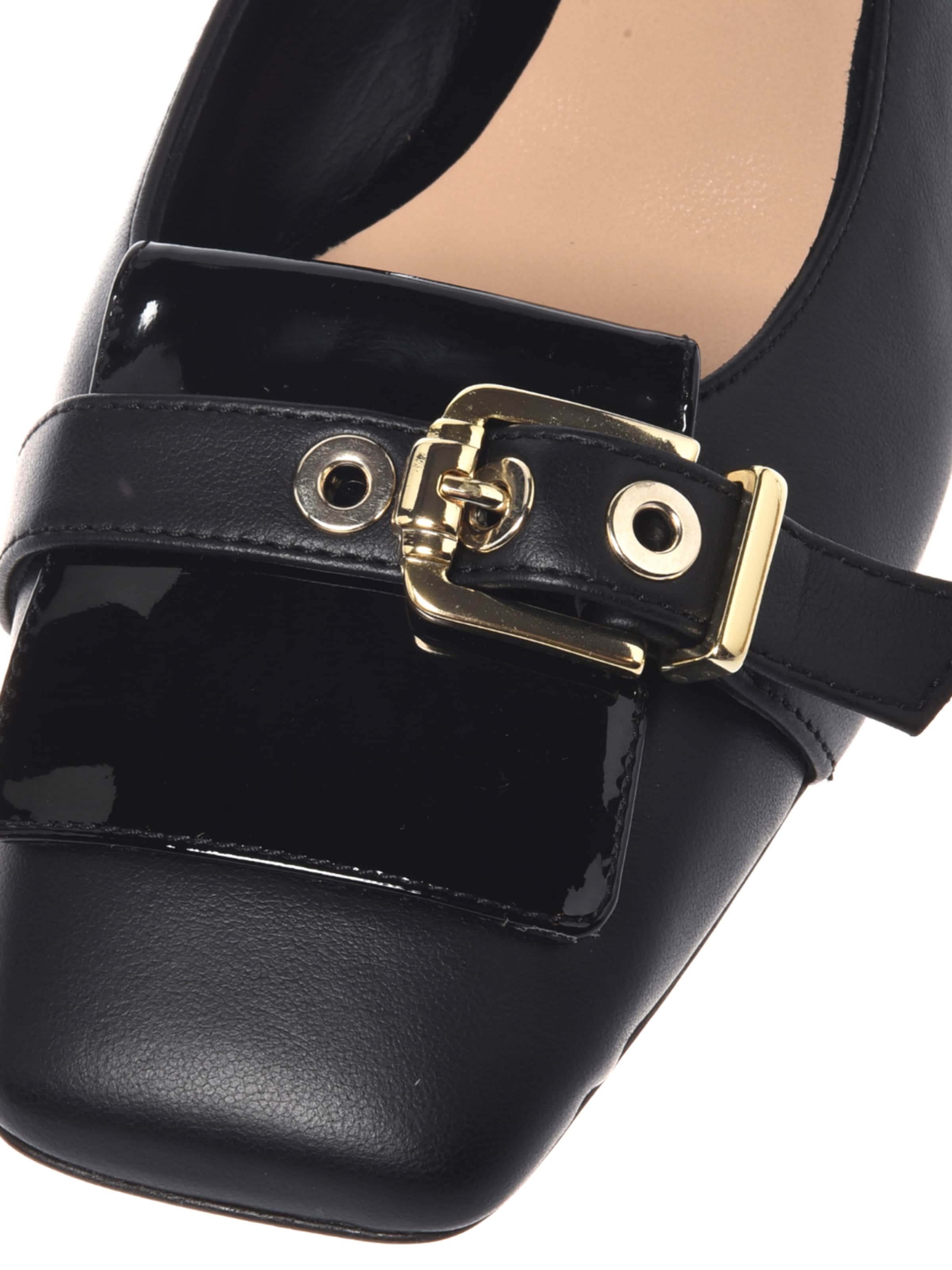 BALDININI Slingpumps in Zwart