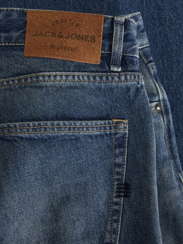 mėlyna JACK & JONES Plačios klešnės Džinsai 'Eddie Cooper'