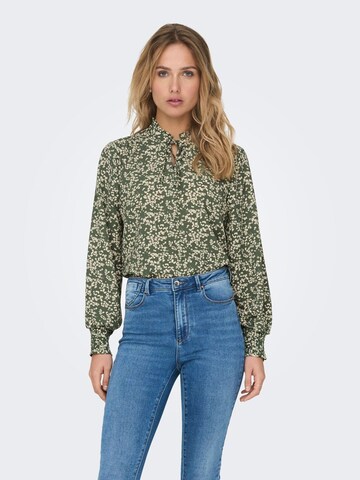 JDY Blouse in Groen: voorkant