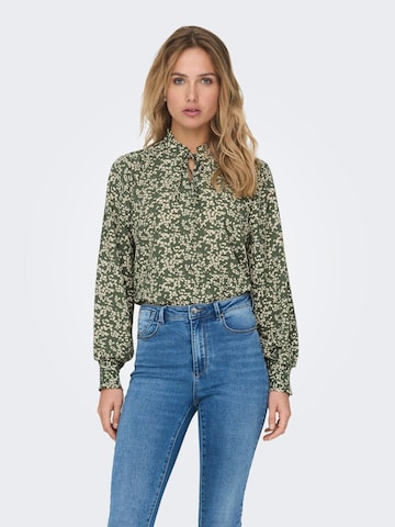 JDY Blouse in Green: front