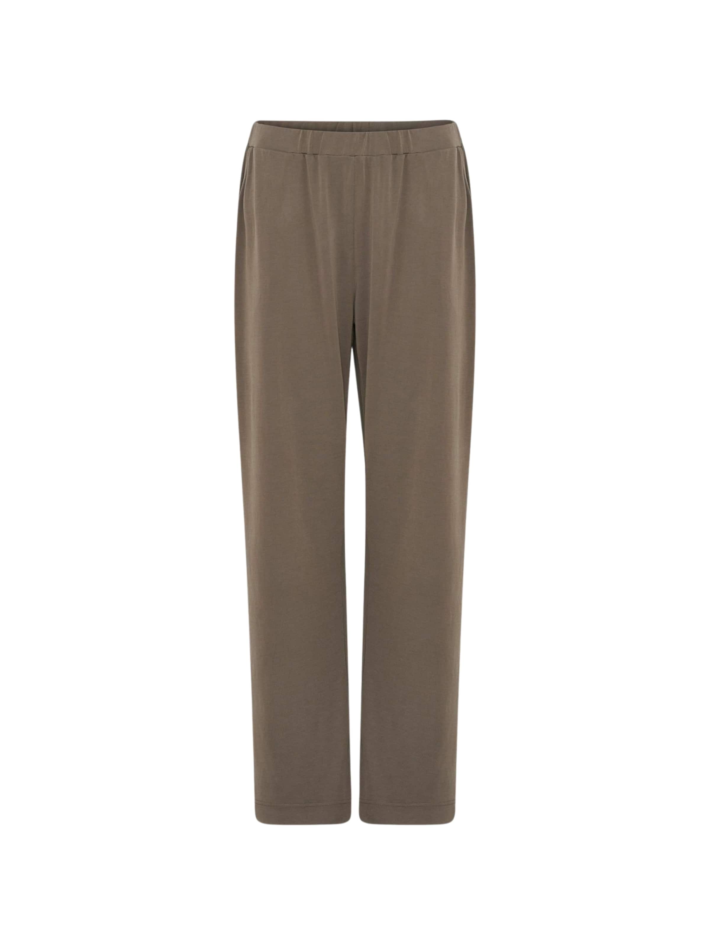 CCDK Copenhagen Regular Broek ' Jasmin ' in Bruin: voorkant