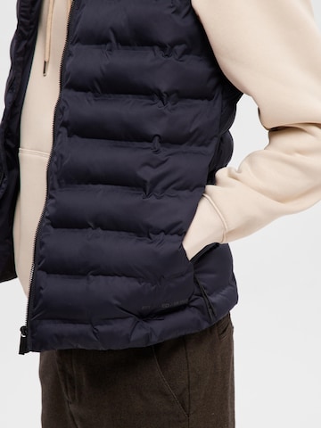 Gilet 'Barry' SELECTED HOMME en bleu