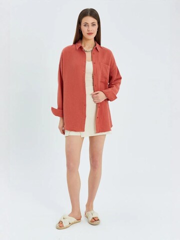 MixRay Blouse in Red
