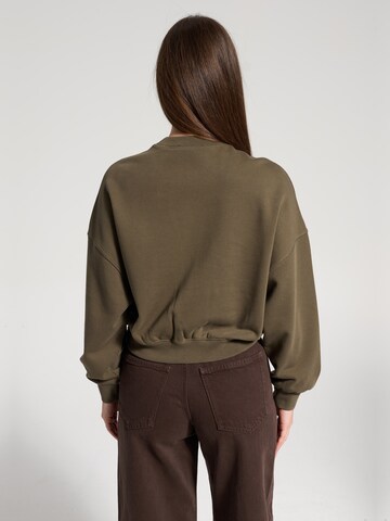NOWIHT Sweatshirt 'Eulalie' in Groen