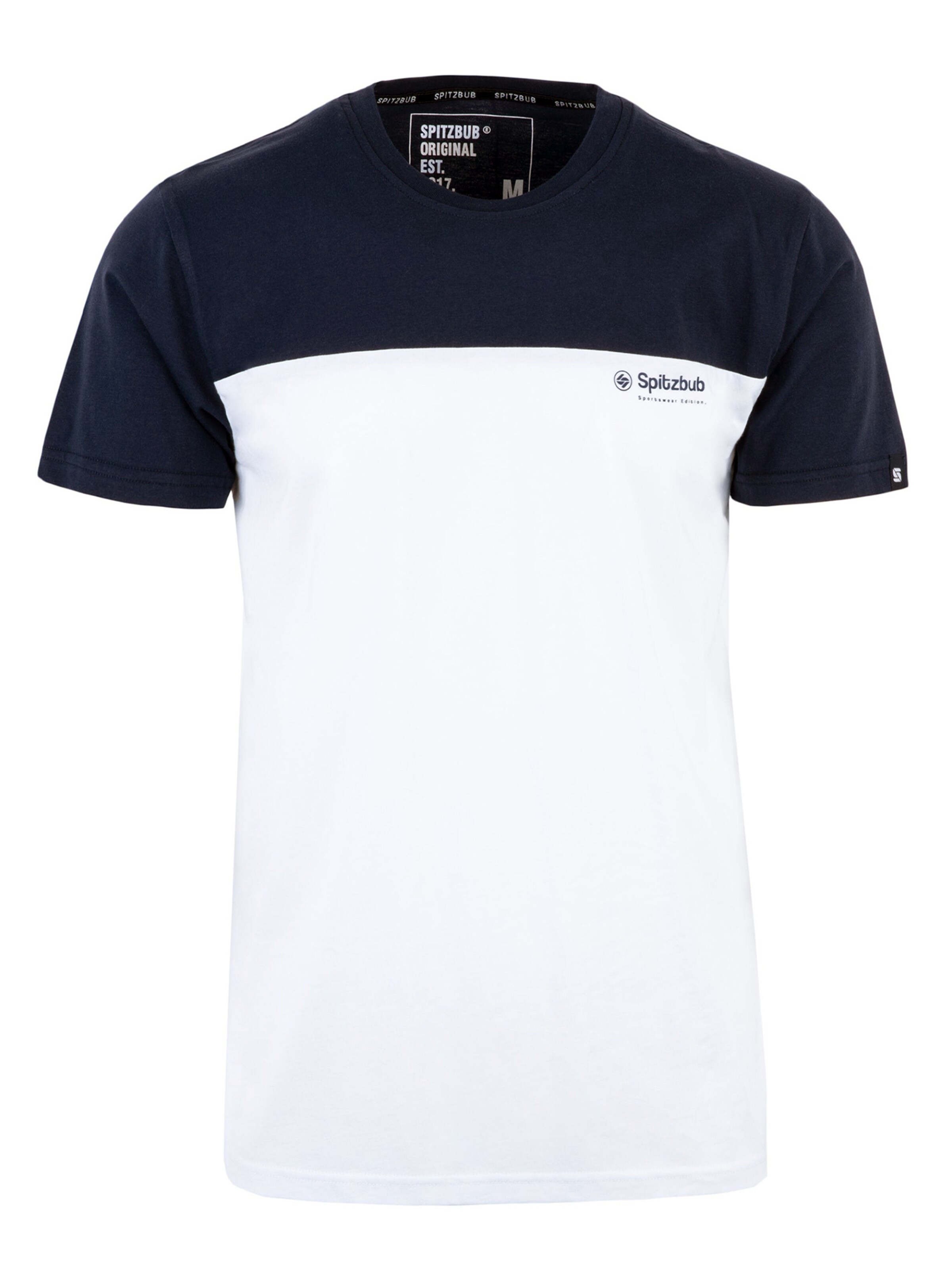 SPITZBUB Shirt in Weiß: Vorderseite