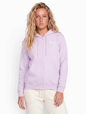 Nike Sportswear Sweatvest 'Studio' in Lila: voorkant