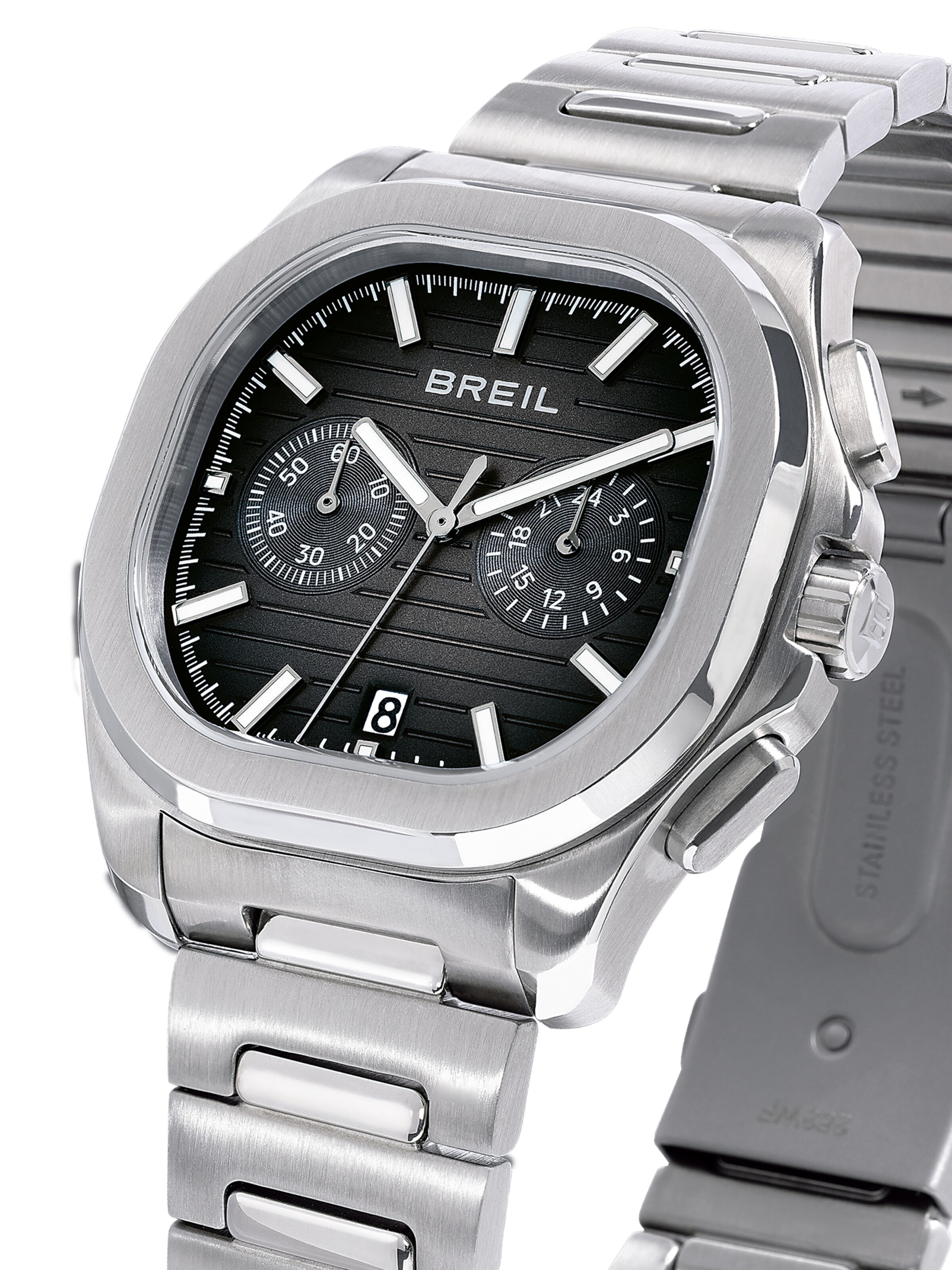 Orologio analogico 'RETROFUTURE' di Breil in nero