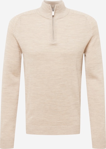 Bruun & Stengade Pullover 'Pelle' in Beige: predná strana