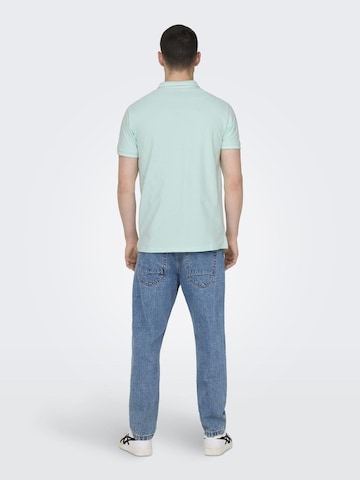 Only & Sons Shirt 'FLETCHER' in Blauw