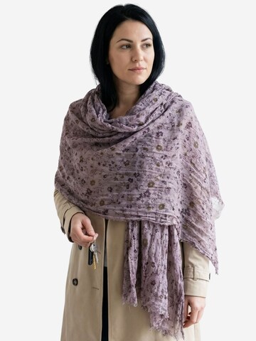 Sunsa Wrap 'Sunsa' in Purple: front