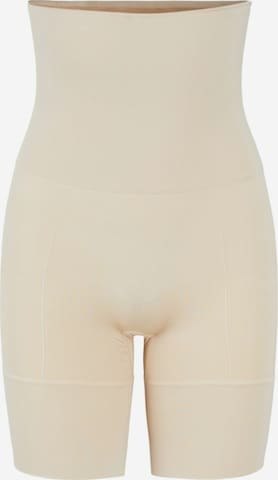 PIECES Shapingbroek in Beige: voorkant