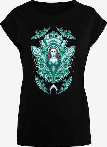 ABSOLUTE CULT T-Shirt 'Aquaman - Mera' in Schwarz: predná strana