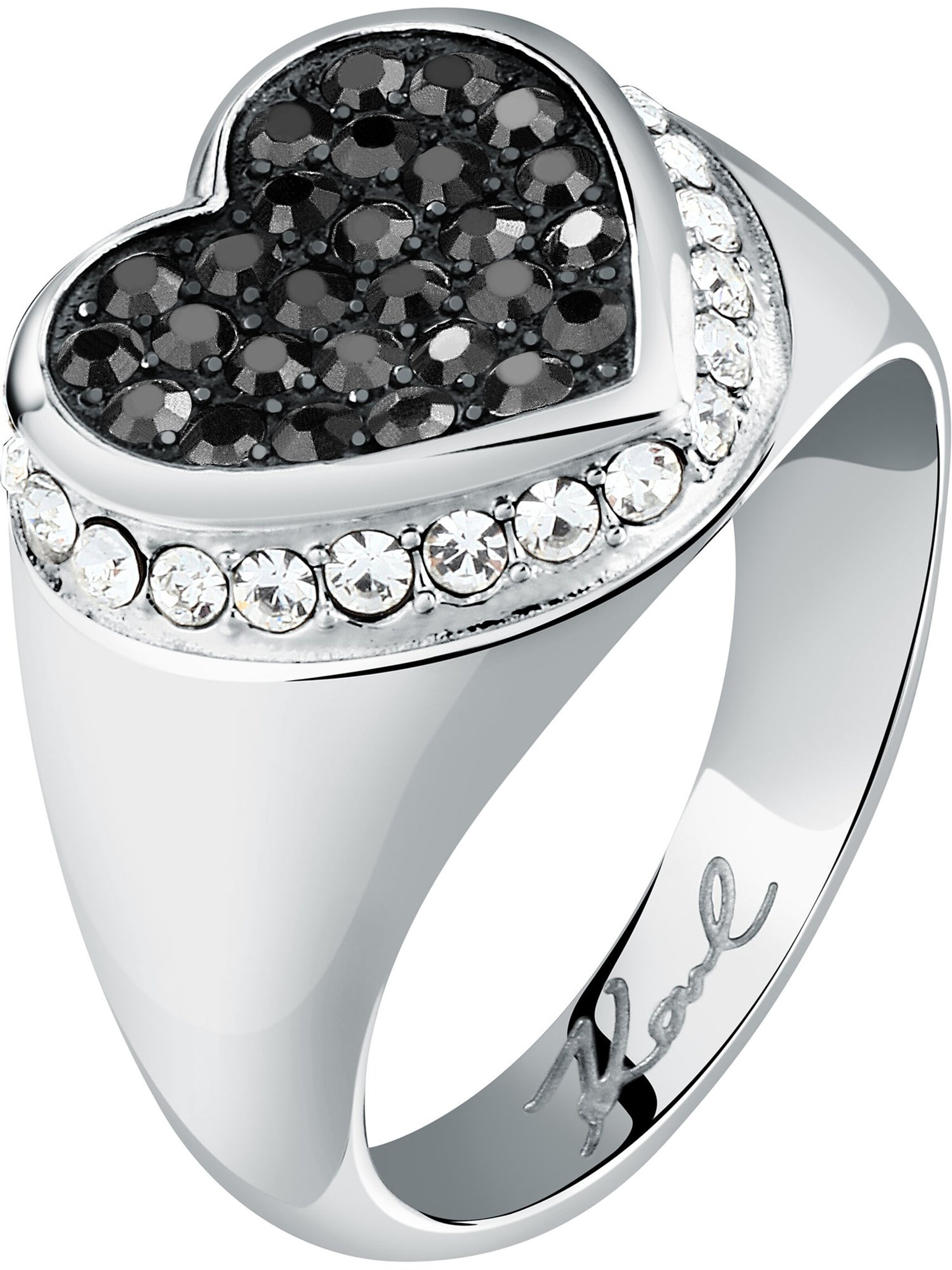 Karl Lagerfeld Ring in Silber: Vorderseite