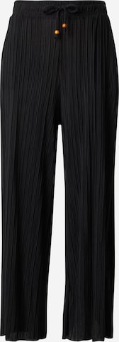 Sublevel - Pierna ancha Pantalón en negro: frente