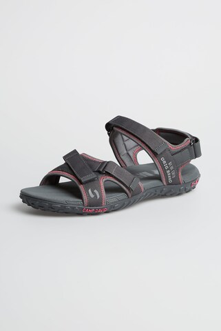CAMP DAVID Hiking Sandals in Grey