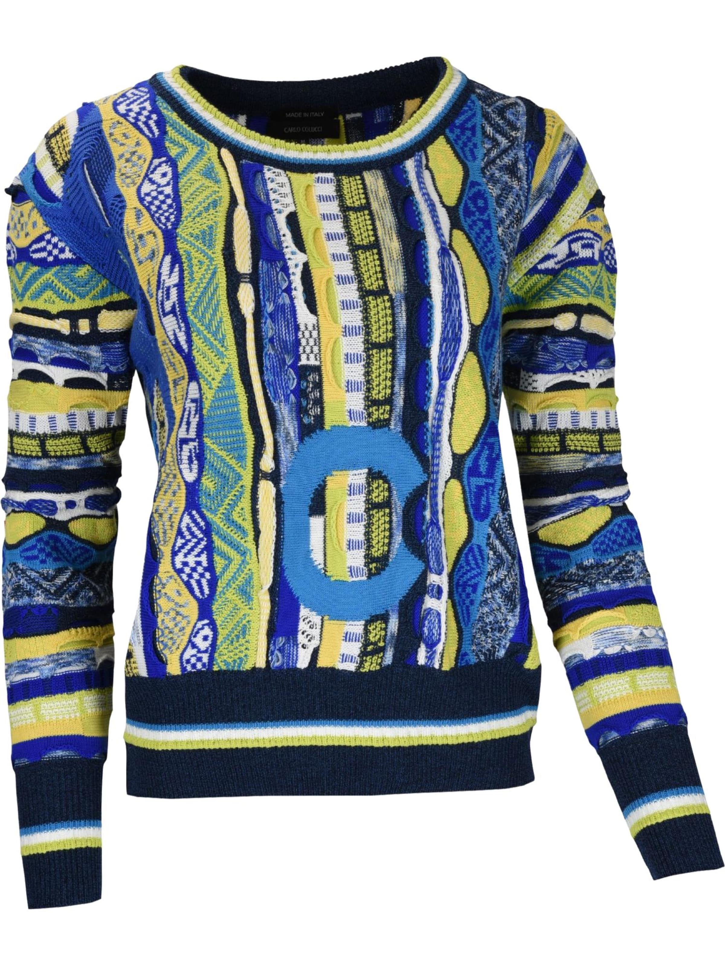 Carlo Colucci Sweater 'Cassara' in Mixed colours: front