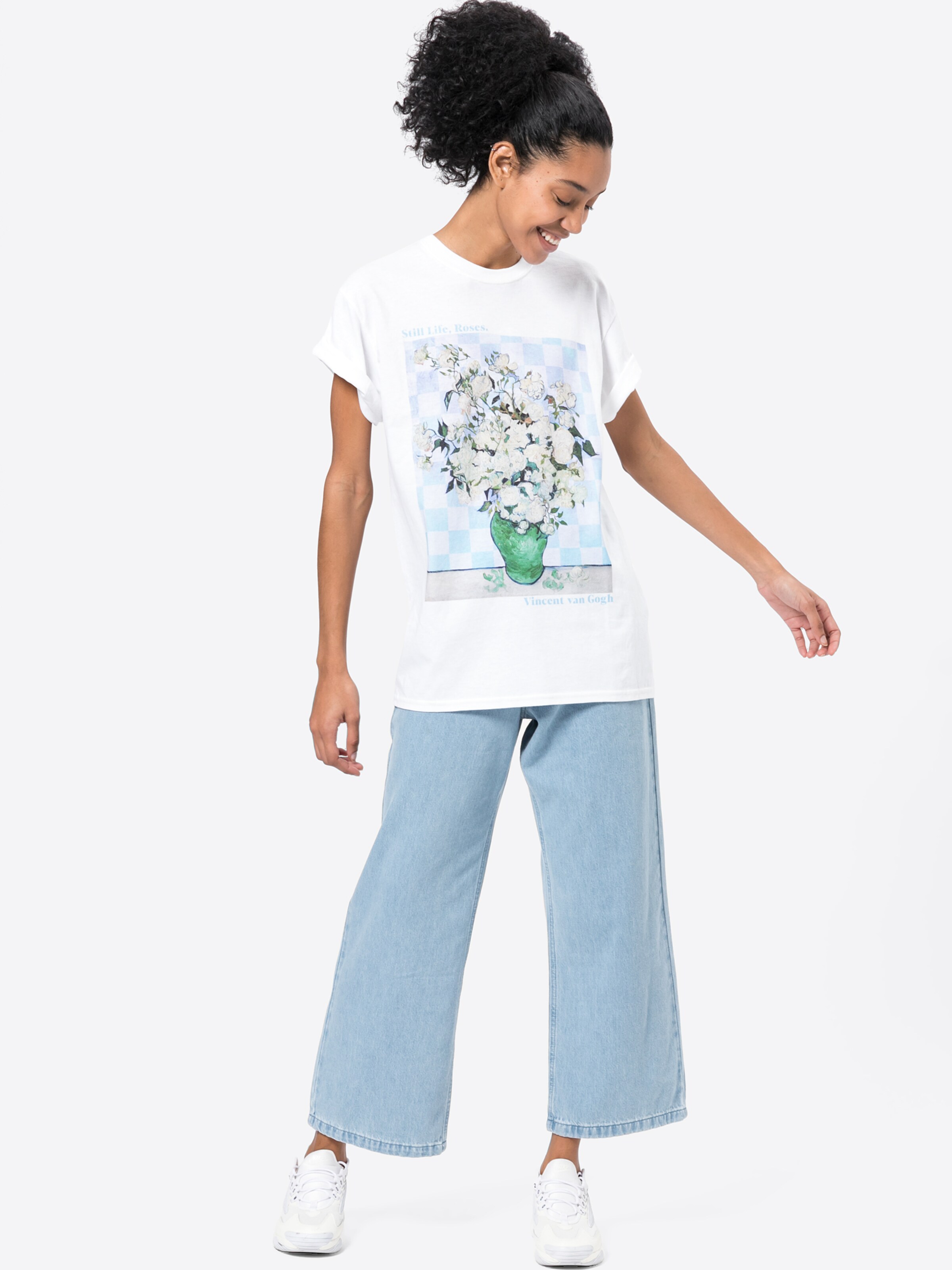 Frauen Shirts & Tops Vintage Supply T-Shirt in Weiß - YO11581