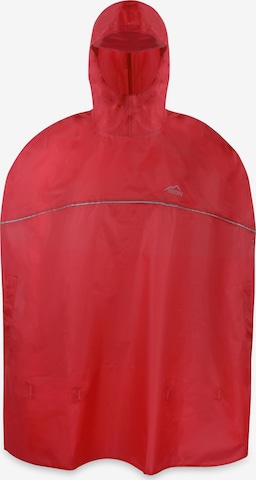 normani Regenponcho 'Cherrapunji' in Rot: Vorderseite