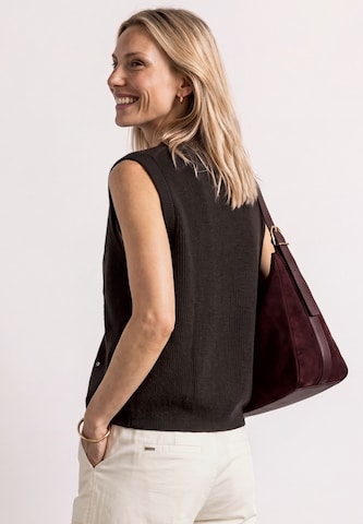 Cardigan STREET ONE en marron