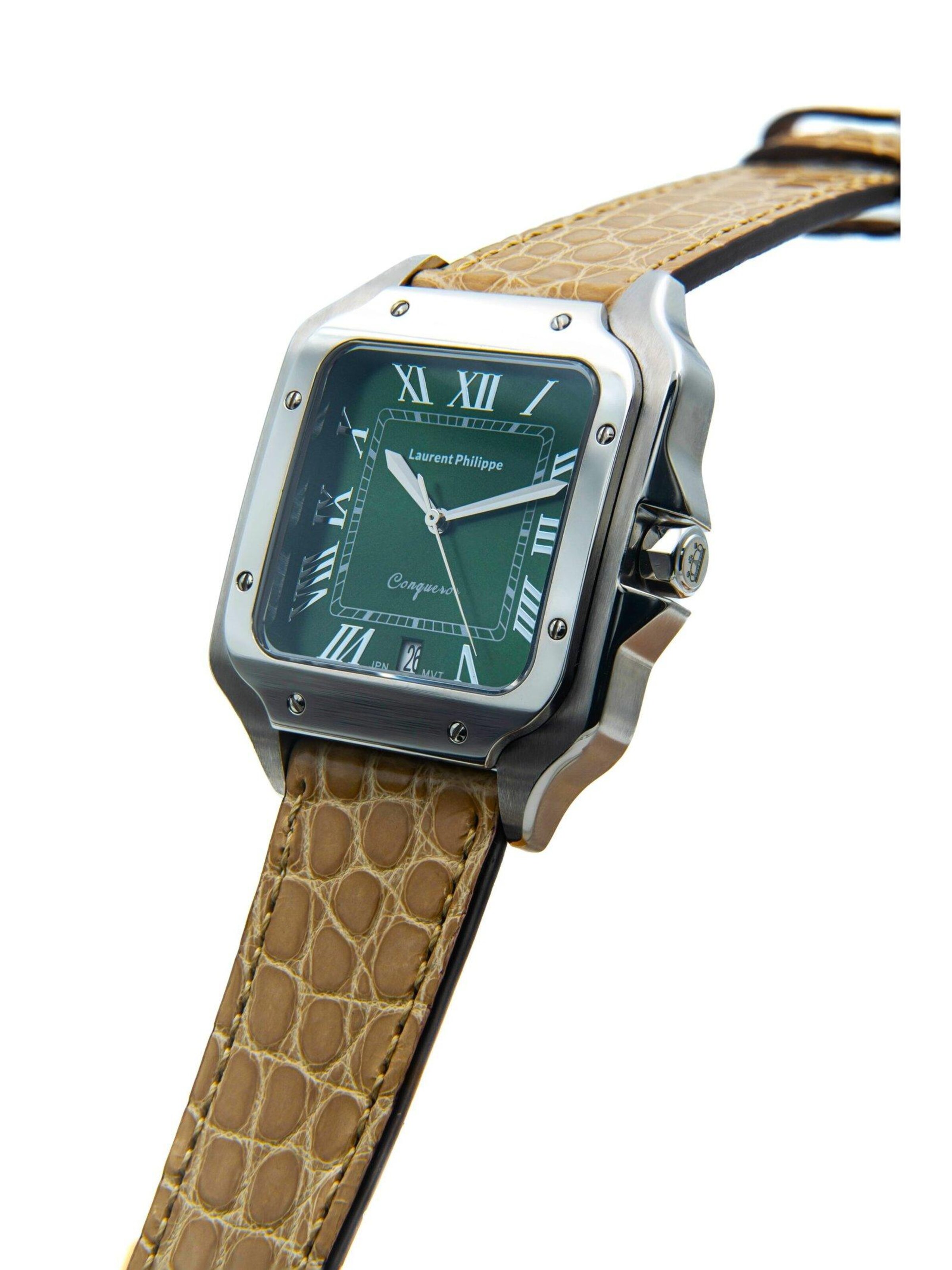 Laurent Philippe Analog Watch in Green