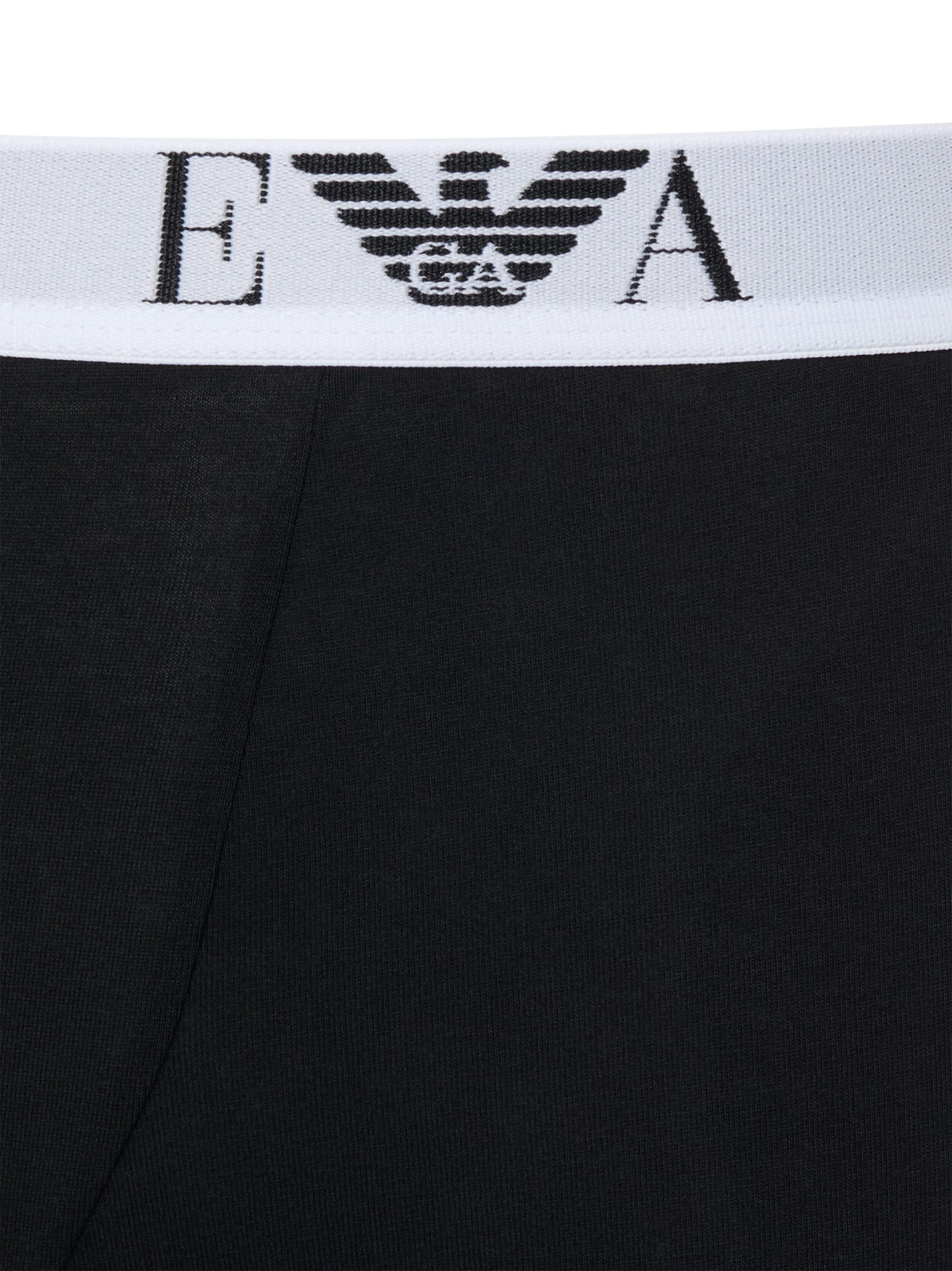 Boxeri de la Emporio Armani pe negru