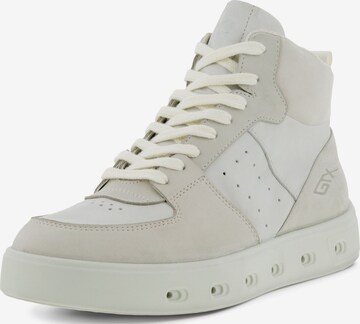 ECCO Sneakers hoog in Wit: voorkant