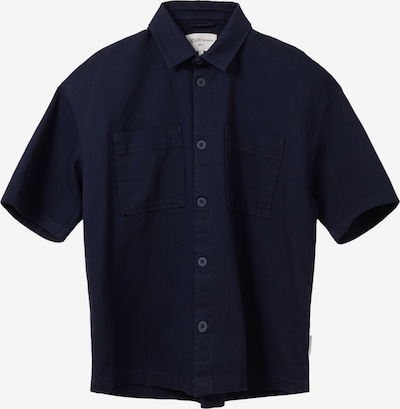 TOM TAILOR DENIM Button Up Shirt in Night blue, Item view
