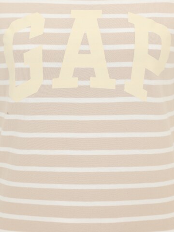 T-shirt 'NOVELTY' Gap Petite en beige