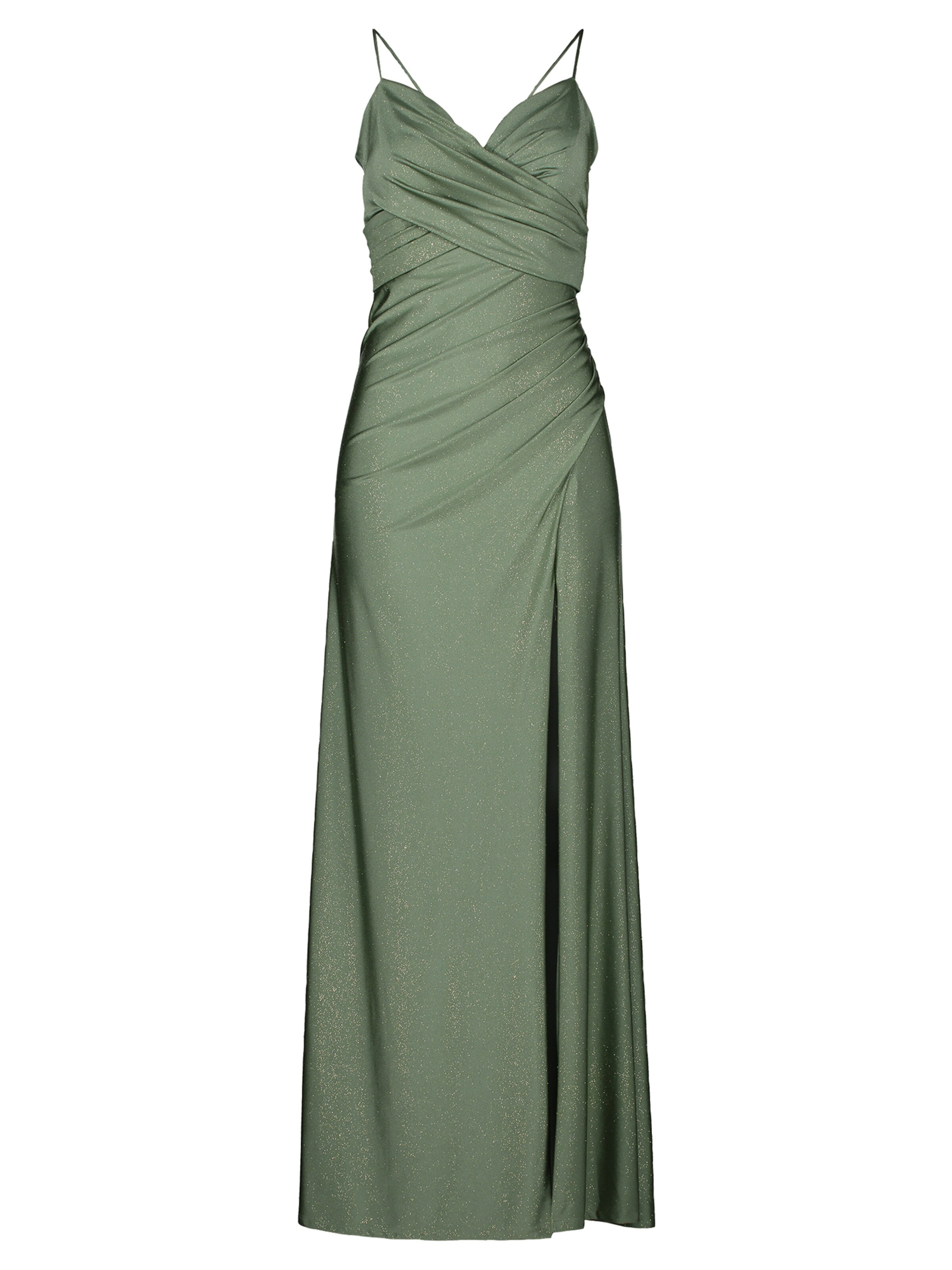 Robe de soirée Vera Mont en vert : devant