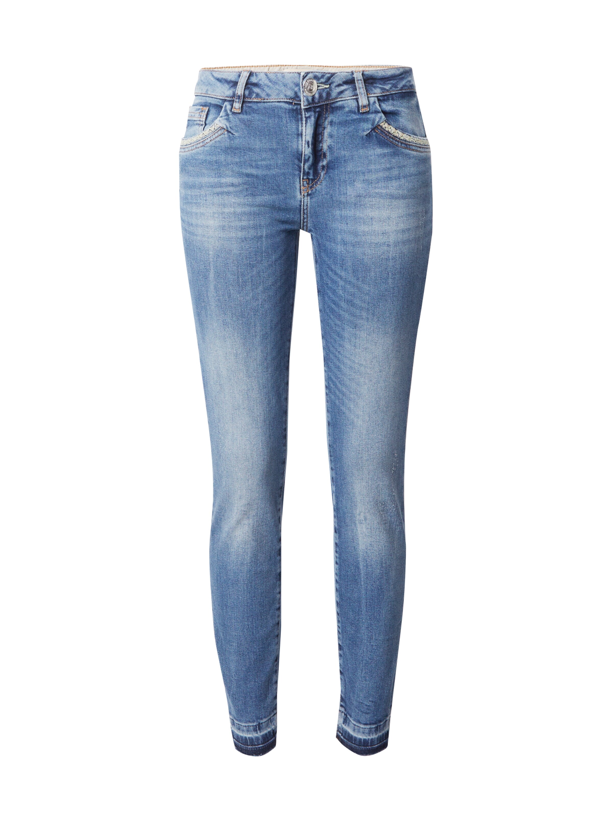 MOS MOSH Slimfit Jeans in Blau: Vorderseite