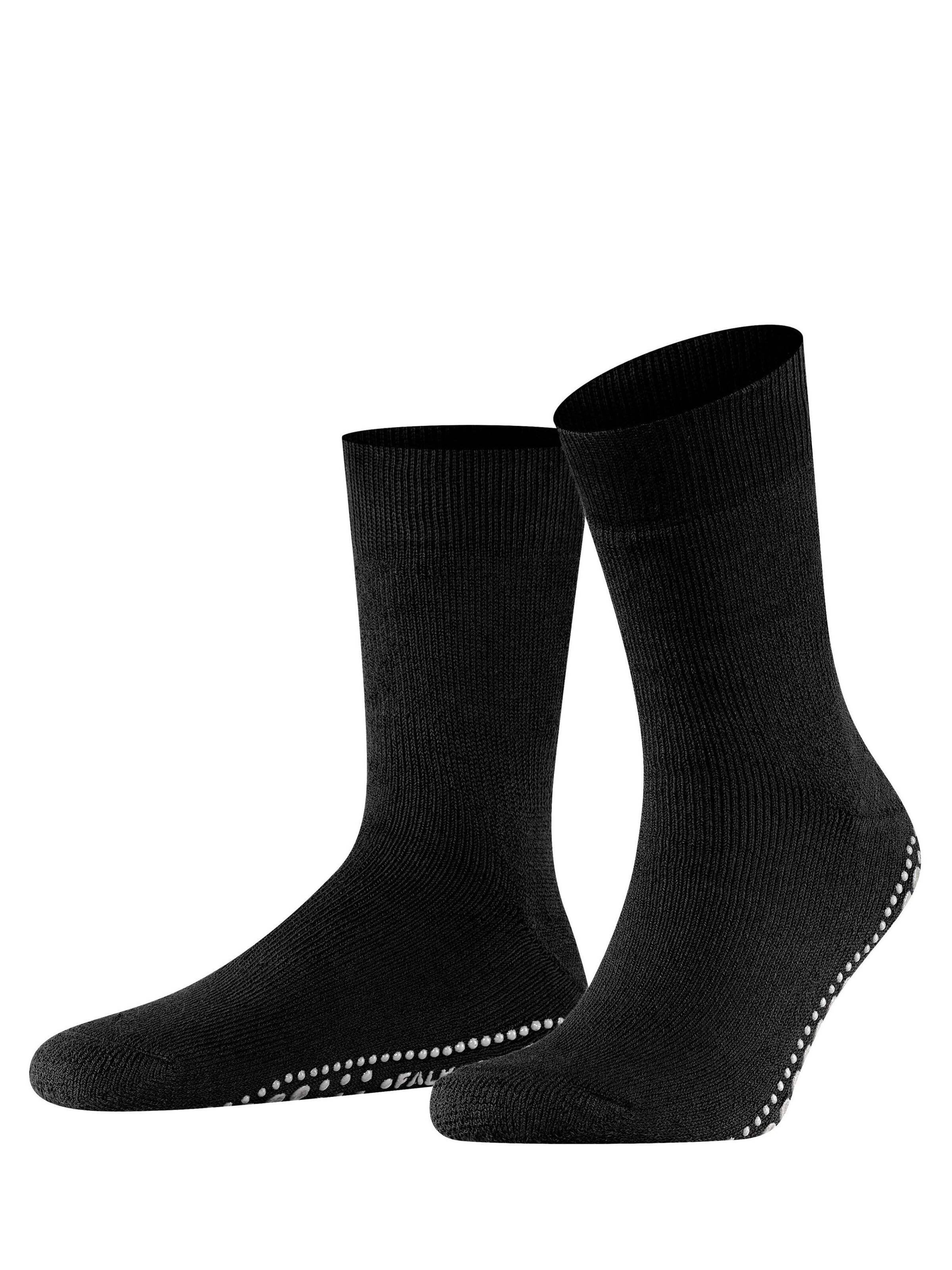 FALKE Socken 'Homepads'‌‌‌‌‌ in Schwarz: Vorderseite