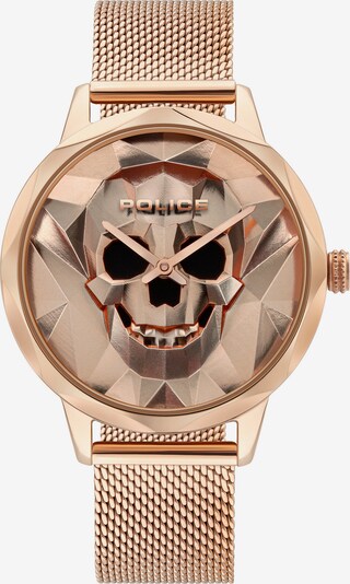 POLICE Uhr in rosegold, Produktansicht