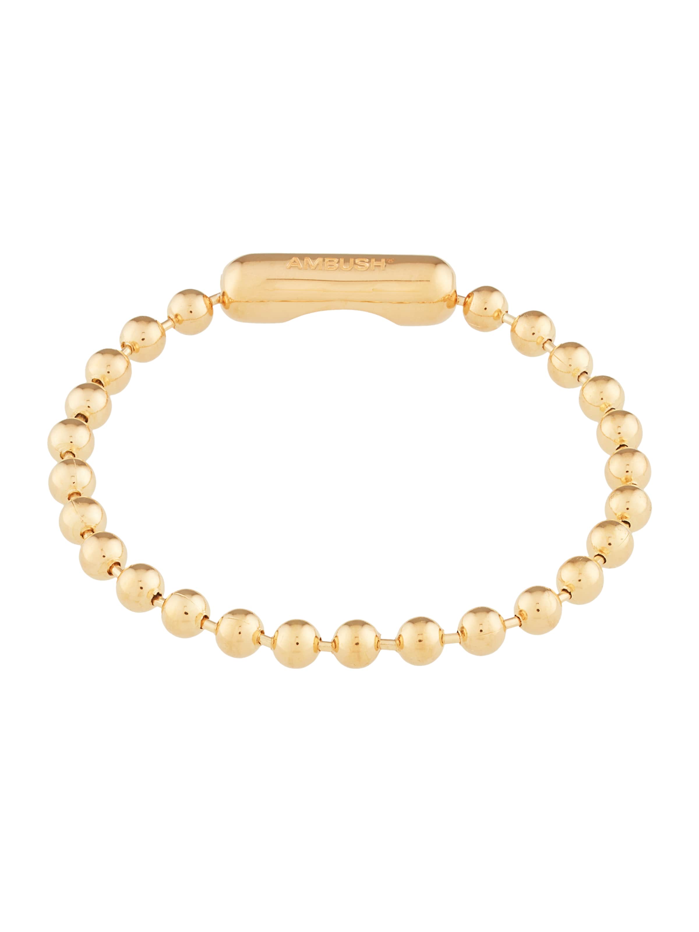 AMBUSH Βραχιόλι σε χρυσό: μπροστά