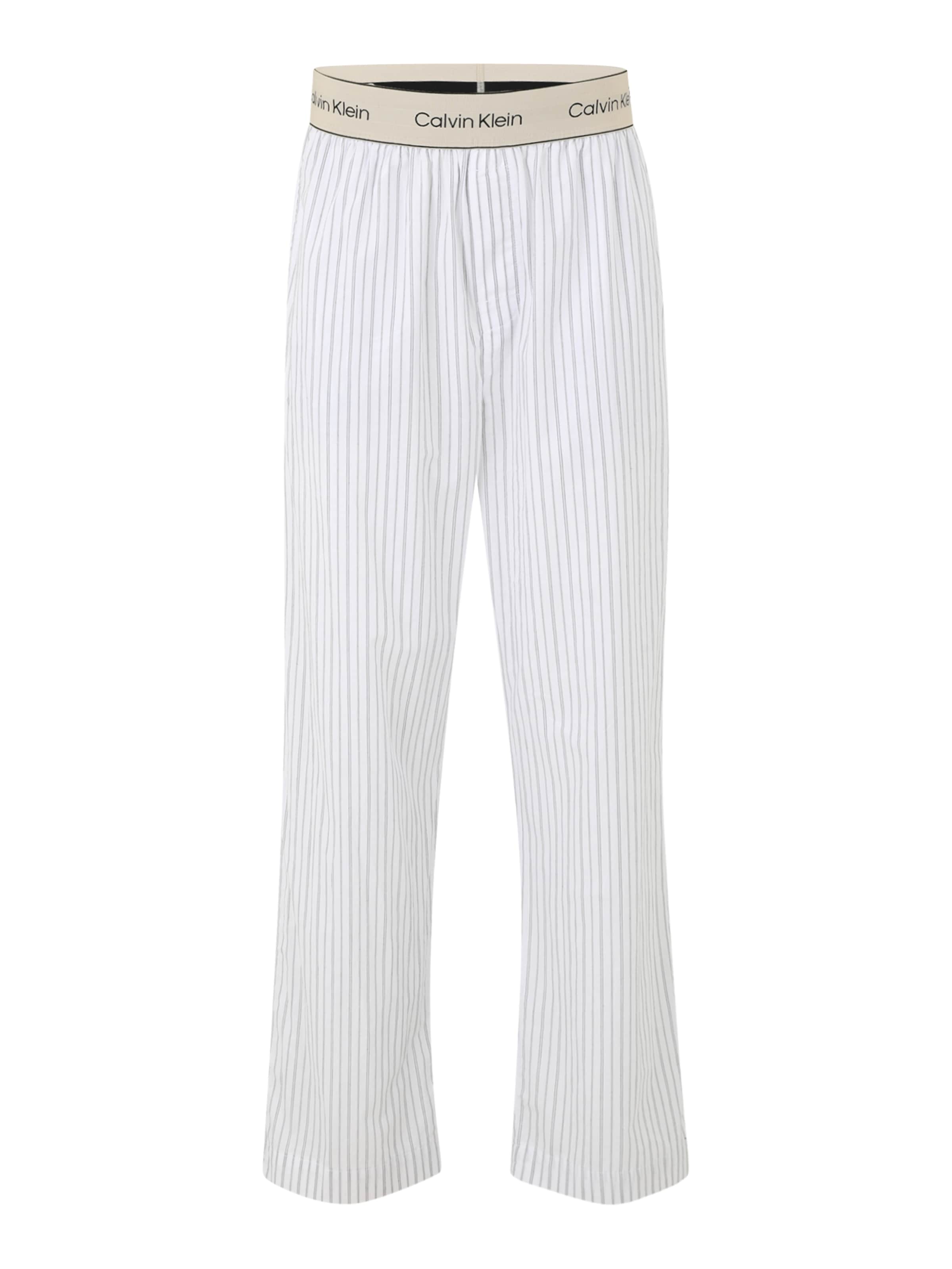 Pantaloncini da pigiama di Calvin Klein Underwear in bianco: frontale