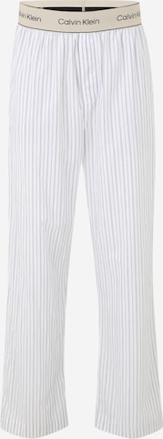 Calvin Klein Underwear Pyjamahousut värissä valkoinen: etupuoli