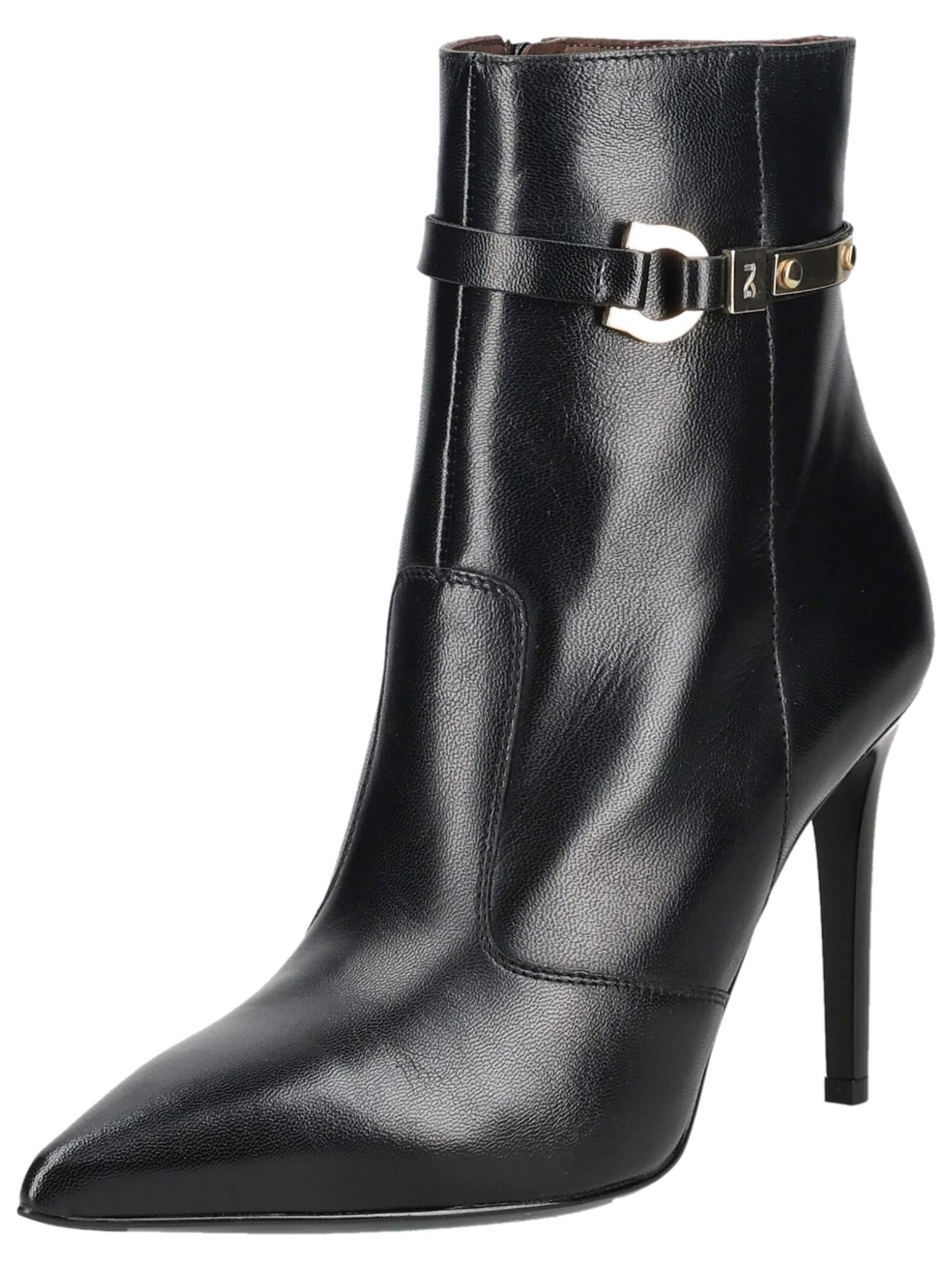 Bottines Nero Giardini en noir : devant