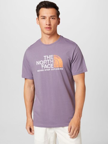 THE NORTH FACE Bluser & t-shirts 'RUST 2' i lilla: forside