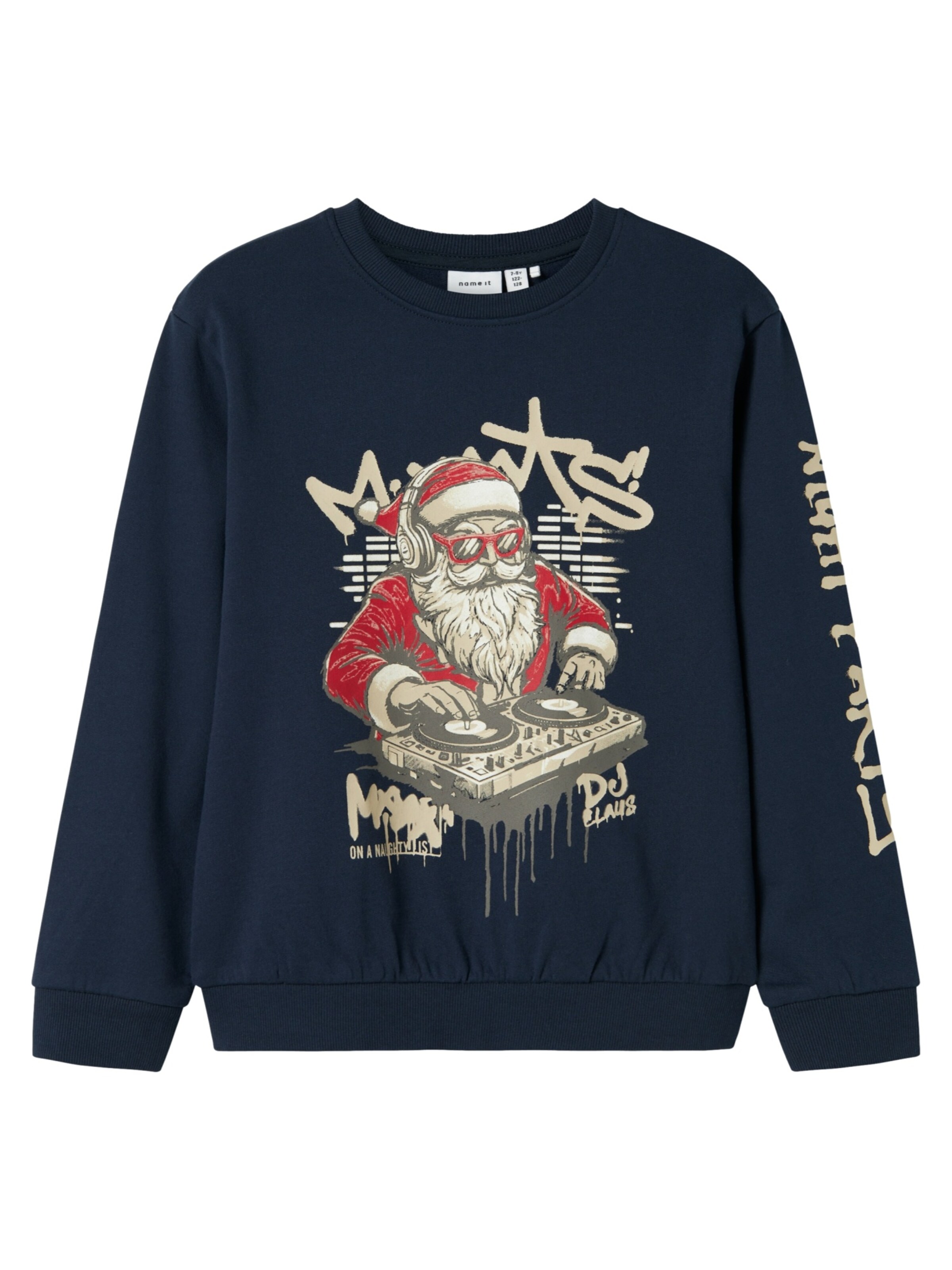 NAME IT Sweatshirt 'NKMRallo' in Blue: front