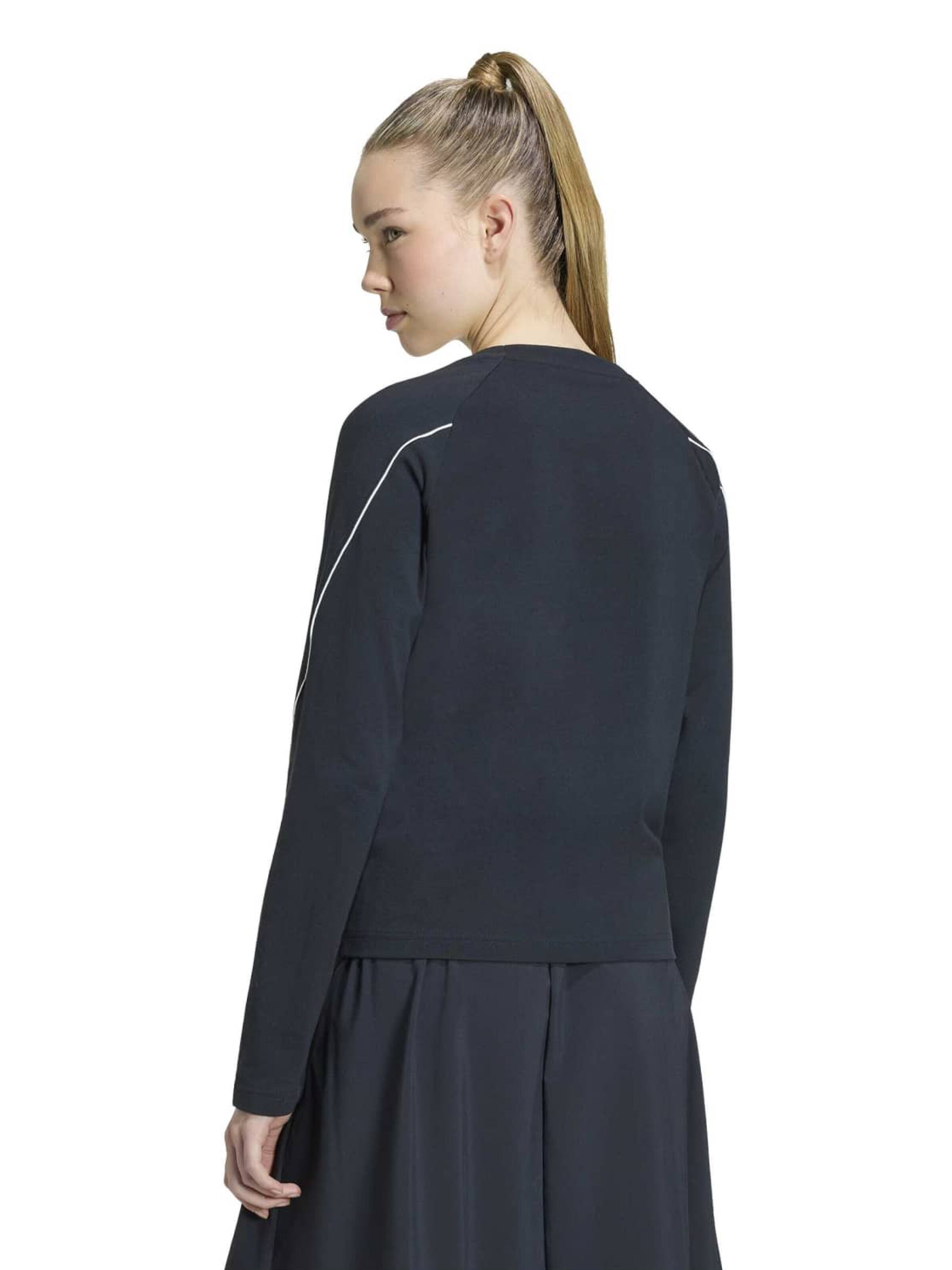 ADIDAS SPORTSWEAR Функционална тениска 'STADIUM LS' в черно