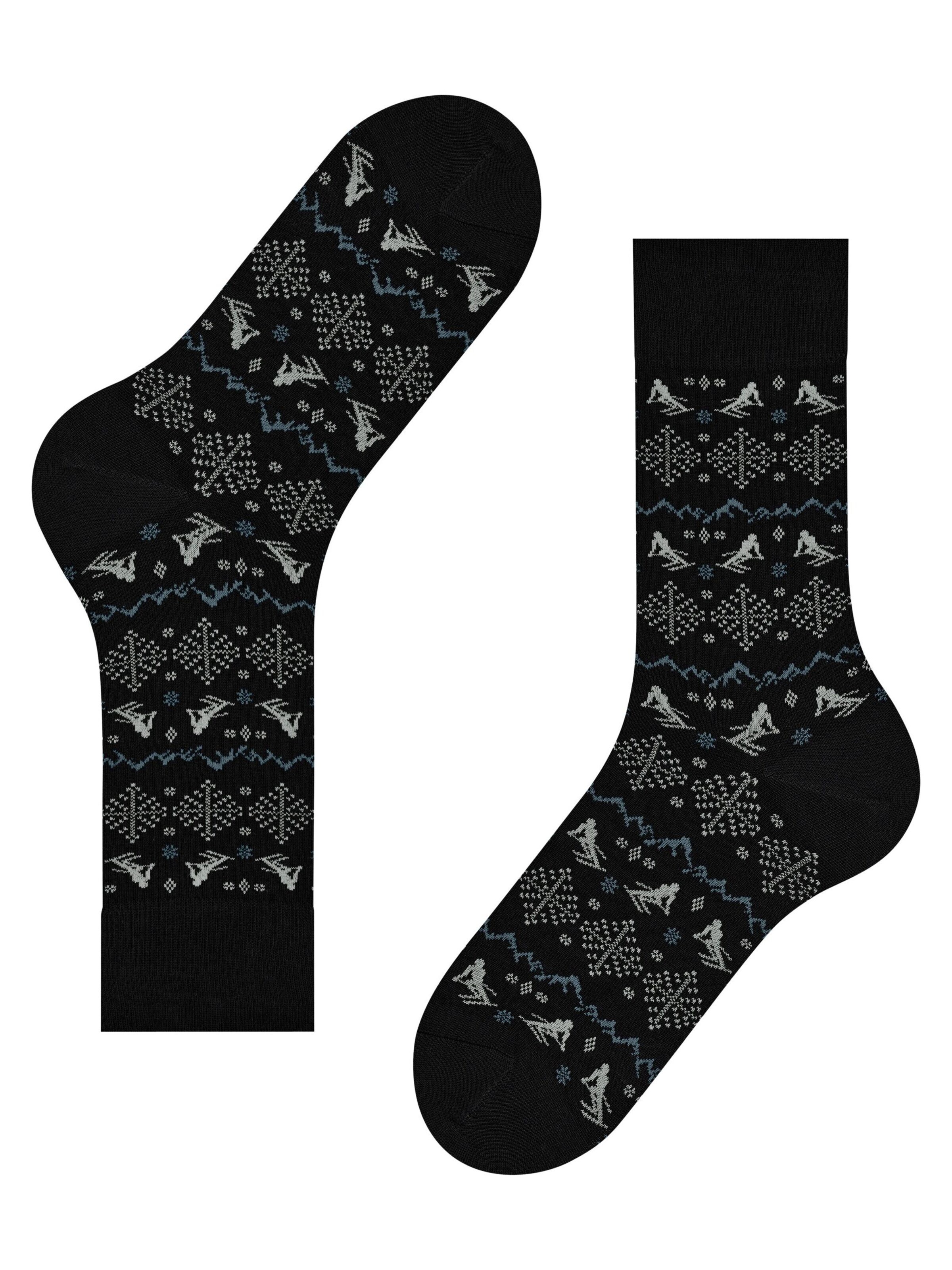 FALKE Socken 'Ski Slope SO'‌ in Schwarz