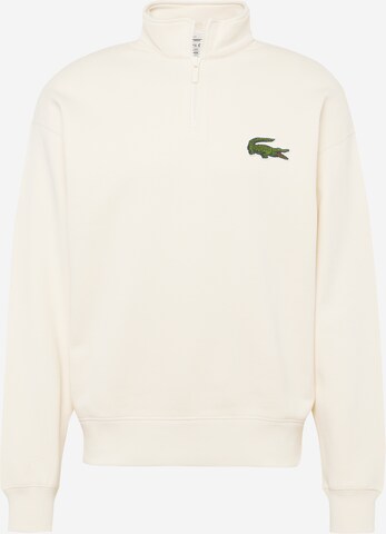 LACOSTE Суичър в бежово: отпред