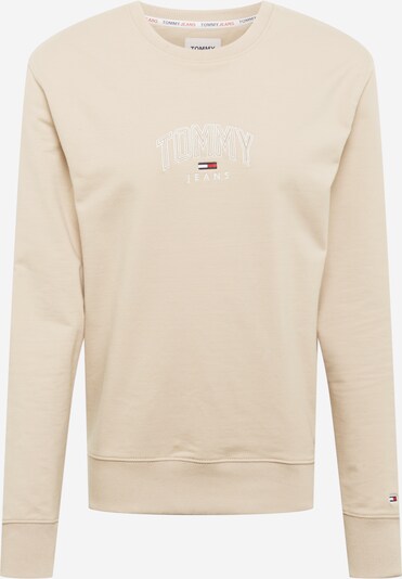 Felpa Tommy Jeans di colore beige / rosso / bianco, Visualizzazione prodotti