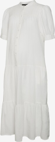 Vero Moda Maternity Dress in White: front