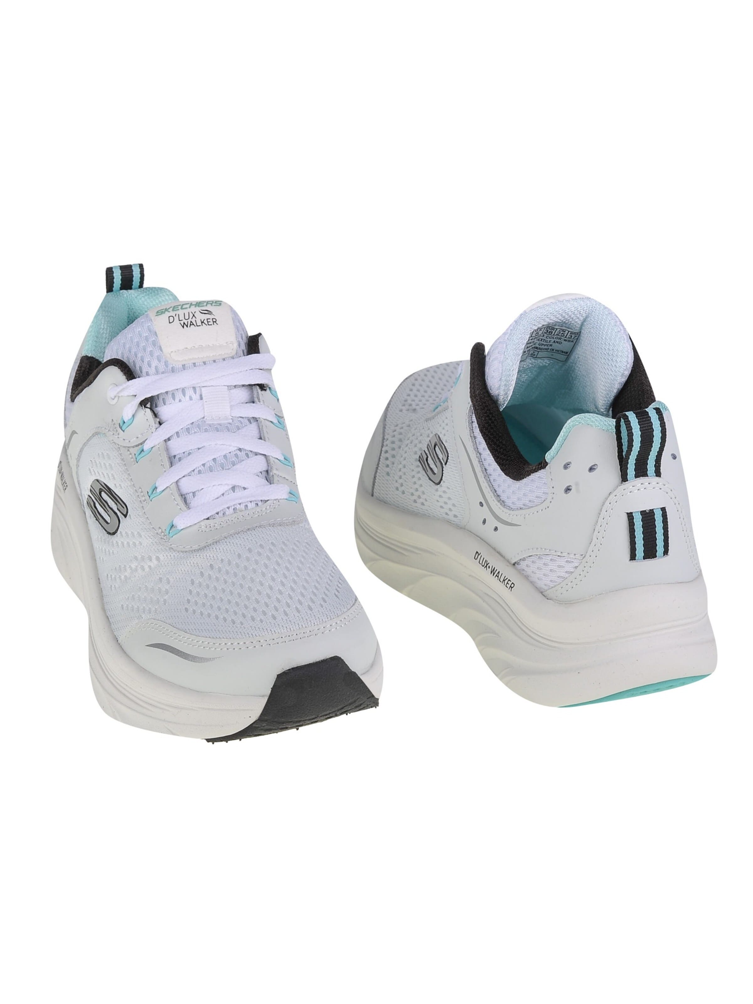 Baskets basses 'Skechers Relaxed Fit: D'Lux Walker - Infinite Motion' SKECHERS en blanc