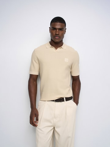 T-Shirt Salsa Jeans en beige : devant