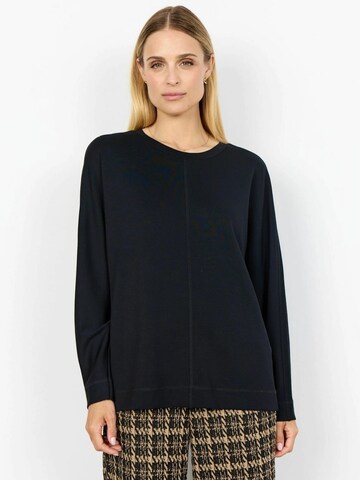 T-shirt 'BANU' Soyaconcept en noir : devant